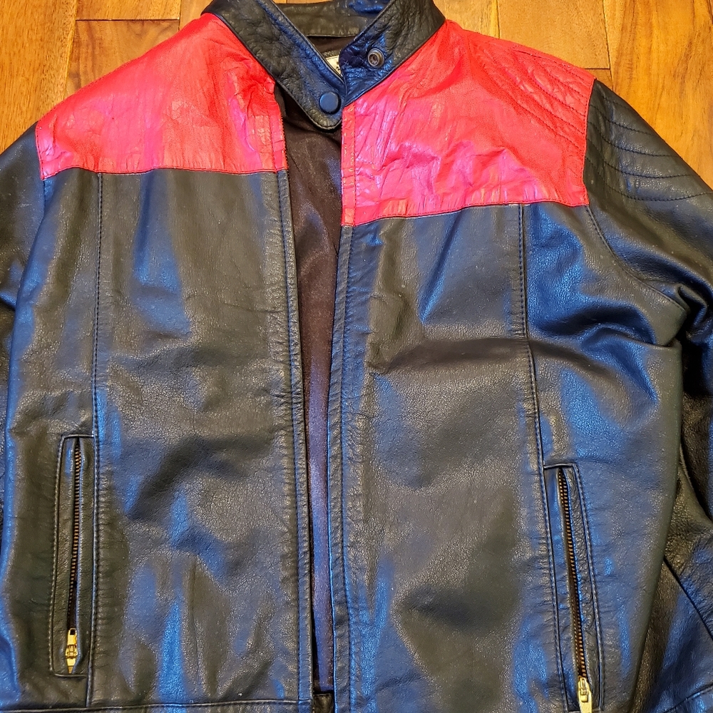 Florence Collection Red Leather Jacket